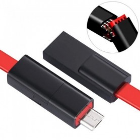Câble de données de charge et de synchronisation réparable USB à Micro