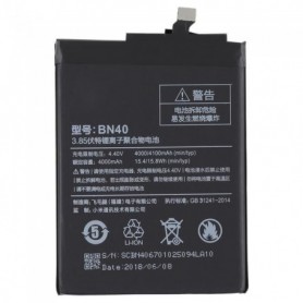 Batterie Li-Polymer BN40 4000mAh pour Xiaomi Redmi 4 Prime