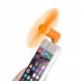 Mini Ventilateur Portable Pour iPhone iPad Orange