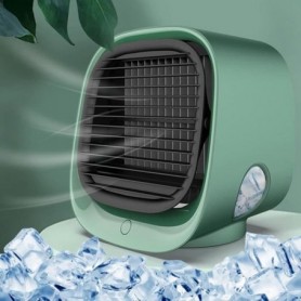 Mini Ventilateur Bureau Refroidisseur d'Air Climatiseur USB