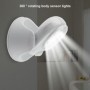 ZII05611-Lampe LED Lumière 360° Détecteur Mouvement tourne automatique
