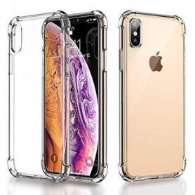 HK14652-Coque iPhone Xs-X, [Anti-Goutte][Crystal Clear]Coussin Pare-Chocs