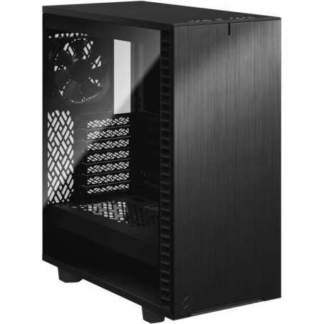 FRACTAL DESIGN BOITIER PC Define 7 Compact - Noir - Verre trempé - Format