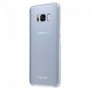 Samsung Coque transparente ultra fine S8+ Bleu