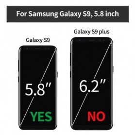 SHOP-STORY - Coque Anti-gravité pour Samsung S9 avec Nano Ventouse pour