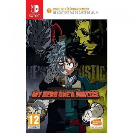 My Hero One's Justice Jeu Nintendo Switch - Code in a box