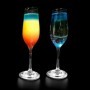SHOP-STORY - GLASS LIGHT : Dessous de Verre Lumineux LED Autocollant Multicolore