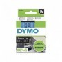 DYMO LabelManager cassette ruban D1 9mm x 7m Noir/bleu