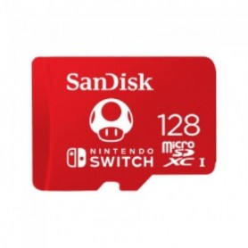 SanDisk - SanDisk MicroSDXC 100MB 128GB Nintendo SDSQXAO-128G-GNCZN