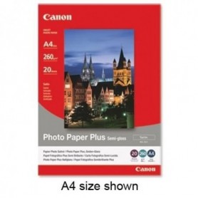 CANON Pack de 1  Papier photo inkjet semi-brillant 260g/m2 - SG-201