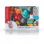 JOUET DE BAIN Infantino - Splish - Splash bath set coffret de 17 jouets