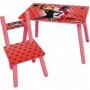 FUN HOUSE Miraculous Ladybug Table H 41,5 cm x l 61 cm x P 42 cm avec