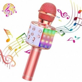 Microphone Karaoke Sans Fil, SPECOOL Karaoké Microphone Bluetooth Portable