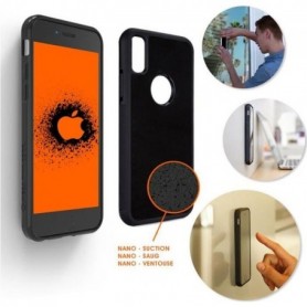 SHOP-STORY - Coque Anti-gravité pour iPhone XR avec Nano Ventouse pour