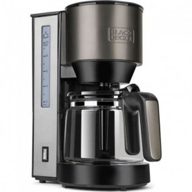 Cafetière filtre BLACK+DECKER BXCO870E de 870W, capacité de 1,25L, jusqu'à