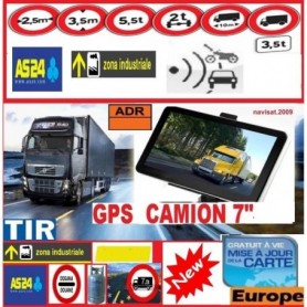 GPS ROCKSTARS 7 Pouces HD POIDS LOURD CAMION Bus Camping Car 2022 Europe