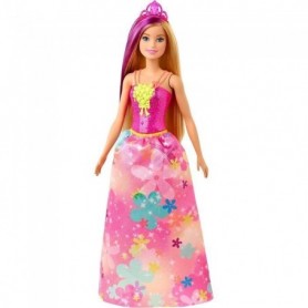 Barbie Dreamtopia poupe princesse aux cheveux blonds avec mche violette