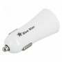 Chargeur Voiture Allume Cigare USB 2A Blanc - Charge Rapide