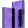Coque pour Samsung Galaxy S22 Violet Clear View Elégante Anti-Rayure +