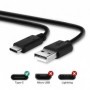 Chargeur Secteur + Câble USB-C 1M pour OPPO Reno 6, 6 Pro, Find X5, X5