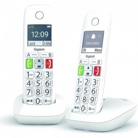 GIGASET Téléphone Fixe E290 A Duo Blanc