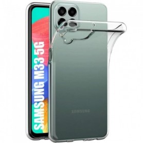 Coque Silicone pour Samsung Galaxy M33 5G Ultra Slim Transparent