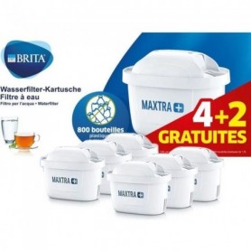Brita Pack de 6 cartouches maxtra+ pour carafe filtrante - 1051308