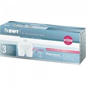 Jeu de 3 filtres à eau BWT Gourmet edition blanc