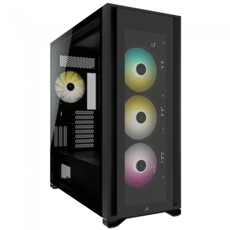 CORSAIR Boîtier PC iCUE 7000X RGB Verre Trempé - Noir (CC-9011226-WW)