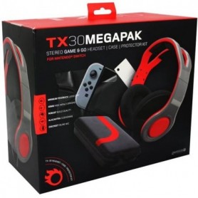 Gioteck - TX30 Megapack - Casque Switch Gamer - Prise Jack 3,5 - Protection