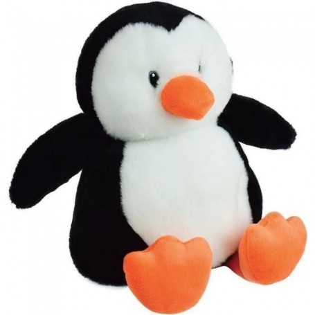 JEMINI Peluche bouillotte Pingouin - A chauffer au micro-ondes micro perles