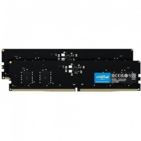 Mémoire RAM - CRUCIAL - Kit DDR5-4800 UDIMM - 16 Go : 2x8 Go (CT2K8G48C40U5)
