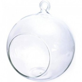 Graine créative - Boule verre ouverte 8 cm