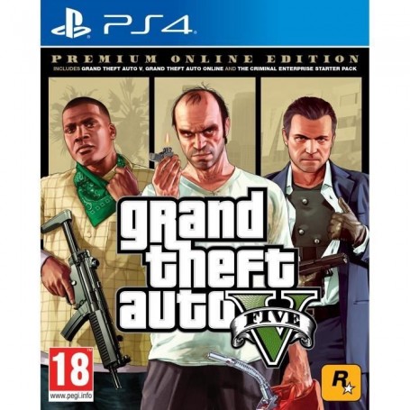 Jeu vidéo PlayStation 4 Sony PS4 GTA5 PE