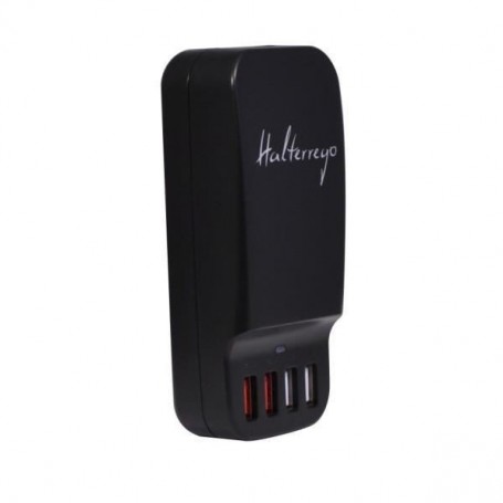 Chargeur USB Universel Halterrego, HOME 4 ports (dont 2x 2.4A)