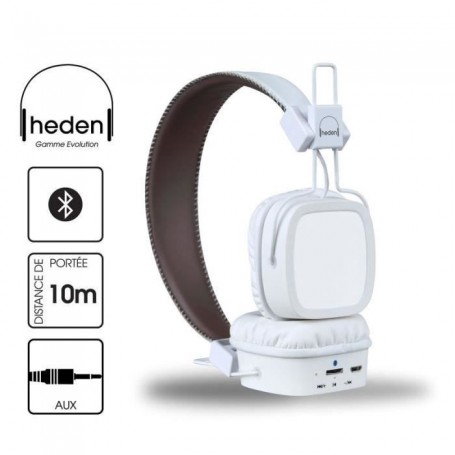 Heden Evolution Blanc - Casque circum-auriculai…