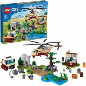 LEGO 60302 City Wildlife LOperation de Sauvetage des Animaux Sauvages