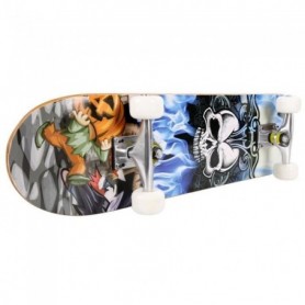 Skateboard ANCHEER PRO Print bois + PU roues Skateboard Deck complet,