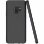 Coque Noir Samsung Galaxy S9 Plus, Housse Etui Noir en Gel TPU Silicone