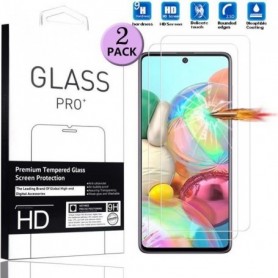 [2 PC] pour Samsung Galaxy A71 Verre Trempé Film de Protection Ecran Protecteur