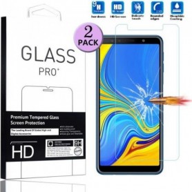 Pour Samsung Galaxy A7 2018 Protection écran Verre Trempé - [2 Pièces]