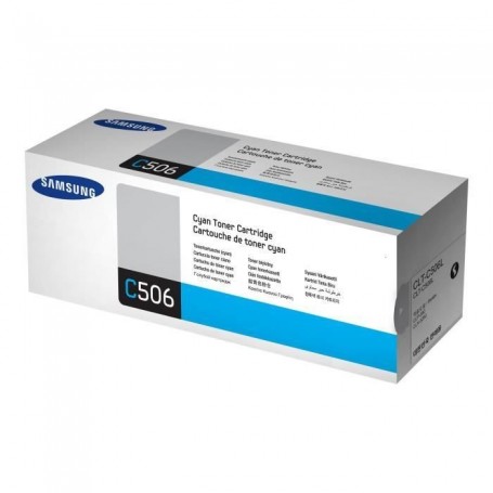 Samsung CLT-C506L Toner cyan grande capacité authentique