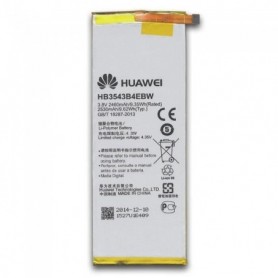 Batterie d'origine Huawei Hb3543B4Ebw pour Huawei Ascend P7, 2460mAh