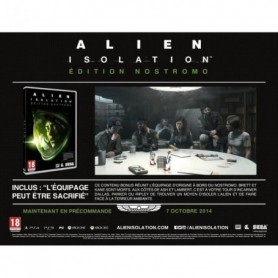 Alien Isolation Edition Limitée Nostromo PS3