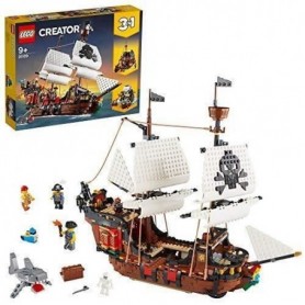 LEGO-Le Bateau Pirate Creator Jeux de Construction, 31109, Multicolore