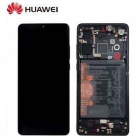 Ecran Complet  Noir Huawei P30  (Service Pack)