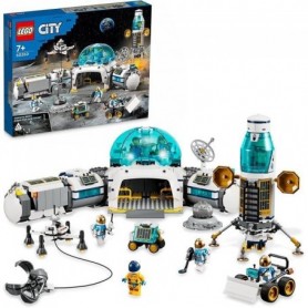 LEGO 60350 City La Base De Recherche Lunaire, Module Lunaire, Jouets pour