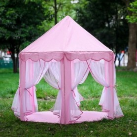 Tente Enfant Château Princesse rose-pour filles activité exterieur