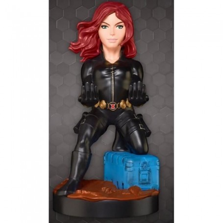 Figurine Black Widow - Support & Chargeur pour Manette et Smartphone