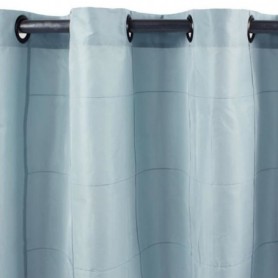 Rideau WILLIAM Taffetas polyester (150x250cm) Bleu ciel - MonBeauRideau